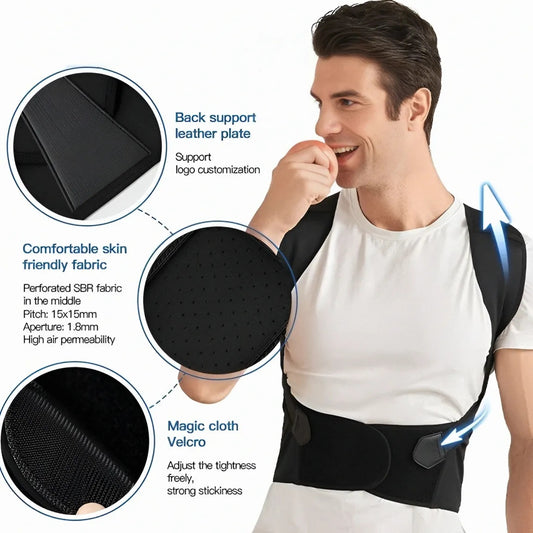 adjustable back support belt